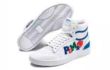 PUMA Ralph Sampson Mid White Blue