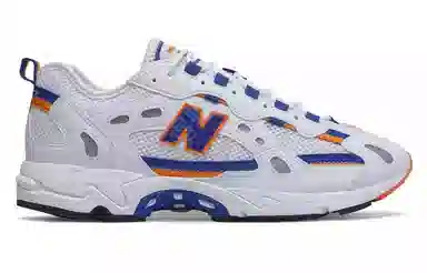 New Balance 827 White Blue Orange