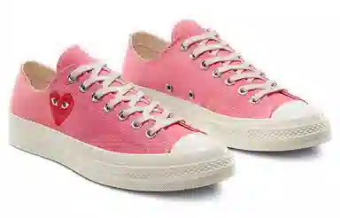 CDG Play x Converse Chuck Taylor All Star 1970s Low Pink