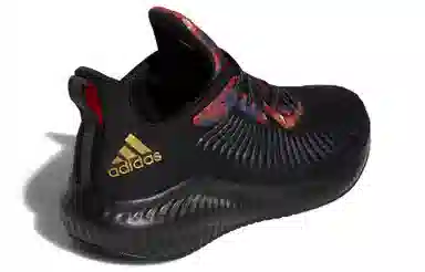 adidas Alphabounce 3 Black Red Gold
