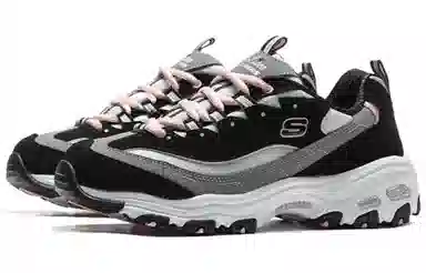 Skechers D'LITES Black Grey