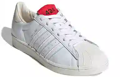 424 x adidas Originals Superstar Low White Red