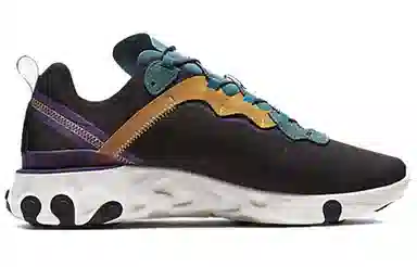 Nike React Element 55 Black Gold