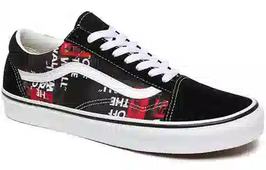 Vans Old Skool Black Red