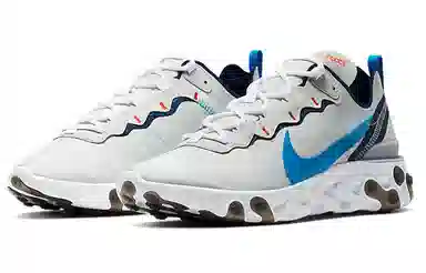 Nike React Element 55 Grey Blue