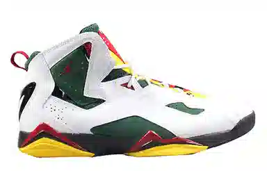 Jordan True Flight White Green Yellow
