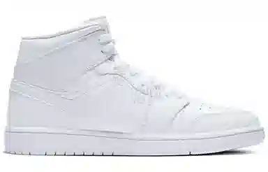 Jordan Air Jordan 1 mid "triple white"