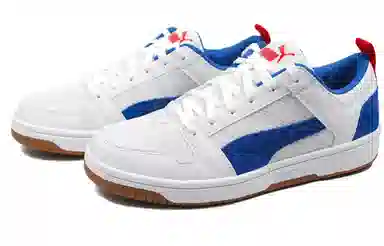 PUMA REBOUND Layup Low White Blue