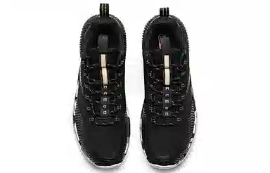 Anta 2 Low Basketball Shoes Black White Grey