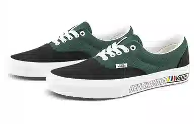 Vans Era Black Green