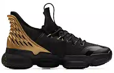 Anta YK2 High-Top Black Gold