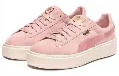 PUMA Suede Platform Satin