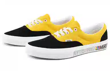 Vans Era Black Yellow