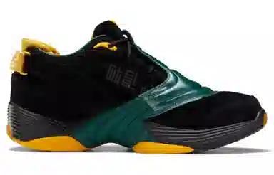 Reebok Answer V Black Green Yellow