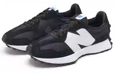 New Balance 327 Black White