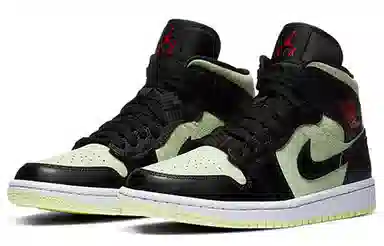Jordan Air Jordan 1 Mid Matcha Green Orange