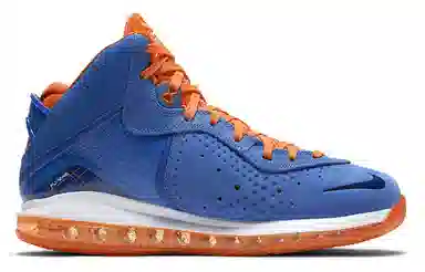 Nike Lebron 8 QS "Blue and Orange"