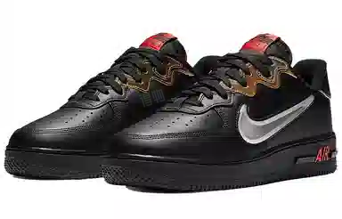 Nike Air Force 1 Low React LV8 Black Silver