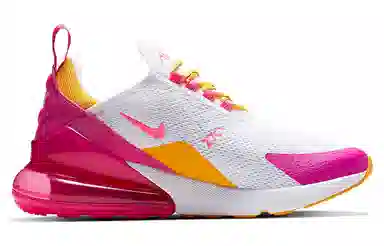 Nike Air Max 270 Yellow Pink White