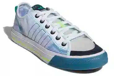 adidas Nizza RF White Blue Green
