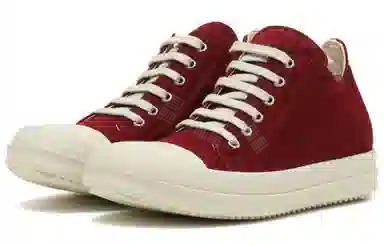 Rick Owens DRKSHDW Low Red