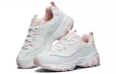 Skechers D'LITES 1.0 Pink White