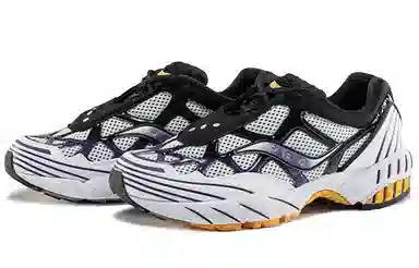 Saucony Grid Web White Purple Yellow