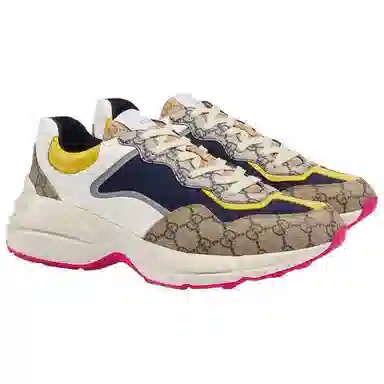 Gucci Rhyton White Pink