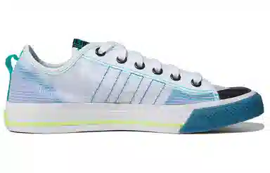 adidas Nizza RF White Blue Green