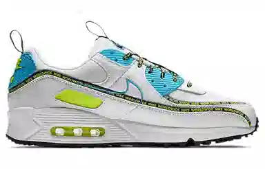 Nike Air Max 90 SE Worldwide White Blue Yellow