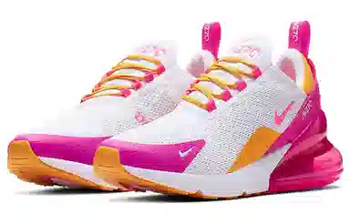 Nike Air Max 270 Yellow Pink White