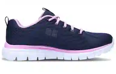 Skechers Graceful Get Connected Blue Pink White