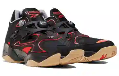 Reebok Pump Court Black Red