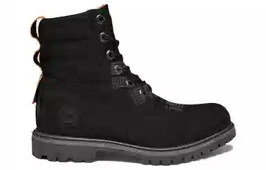 Timberland 6 Inch Black Wide