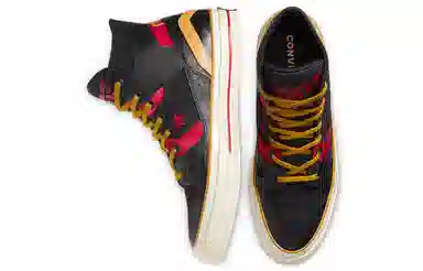 Converse 1970s E260 High Top Black Yellow