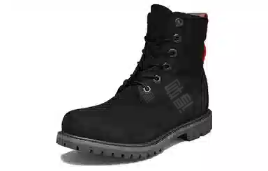 Timberland 6 Inch Black Wide