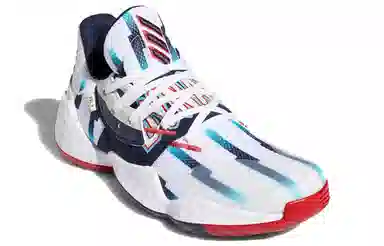 adidas Harden Vol. 4 White Blue Red