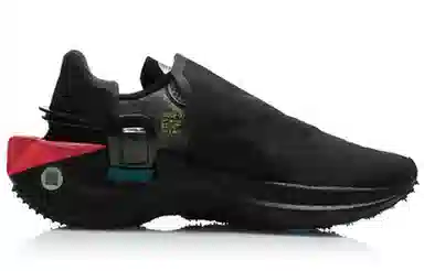 LiNing 游侠 Paris Fashion Week Low Running Shoes Men's Black