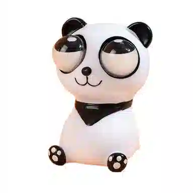 馨枕居 爆眼熊猫搞怪 搞笑解压捏捏乐 玩具