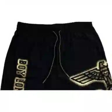 Boy London Logo Print Shorts Black