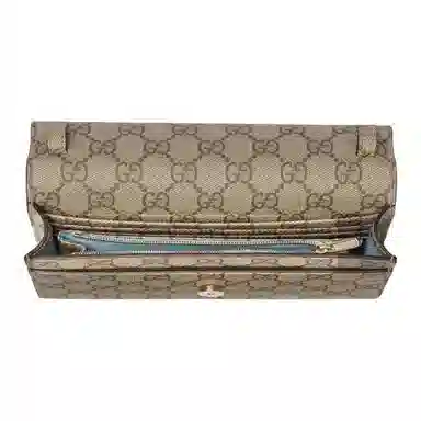 Gucci GG Emblem Wallet Shoulder Bag