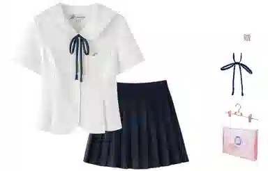 东鲸岁时记 水手服日系清新甜美可爱时尚学院风制服 女款