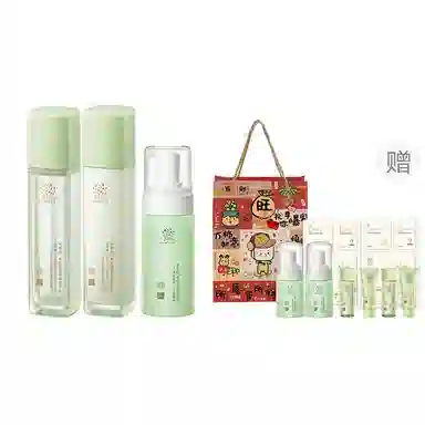 善草纪 茉莉水乳套装 紧致保湿滋润清爽修护补水 第三代