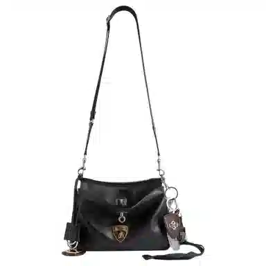 Balenciaga x Lamborghini Rodeo Small Shoulder Bag Black