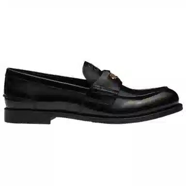 Miu Miu Penny Loafers Black