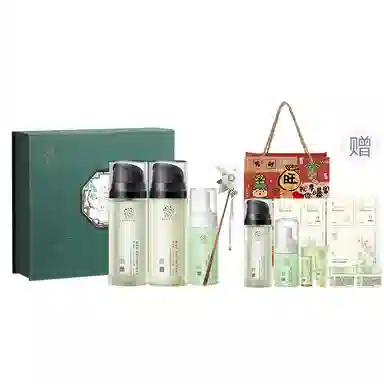 善草纪 茉莉水乳套装 紧致保湿滋润清爽修护补水 第三代