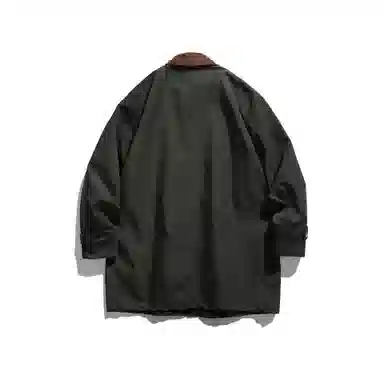 【dme】 日系复古潮牌撞色休闲宽松百搭运动防风日常简约工装风衣 男女同款