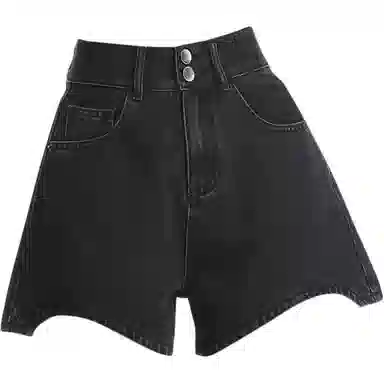 拾籍 热裤简约通勤牛仔短裙 女款