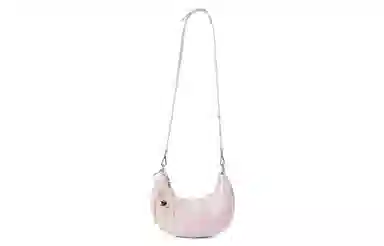 森马 洋气精致 合成革 新月包单肩包 女款 多色