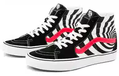 Vans SK8 High White Black